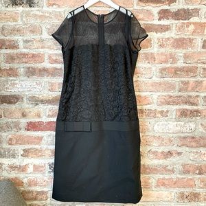 Black “Mixed Media” Dress